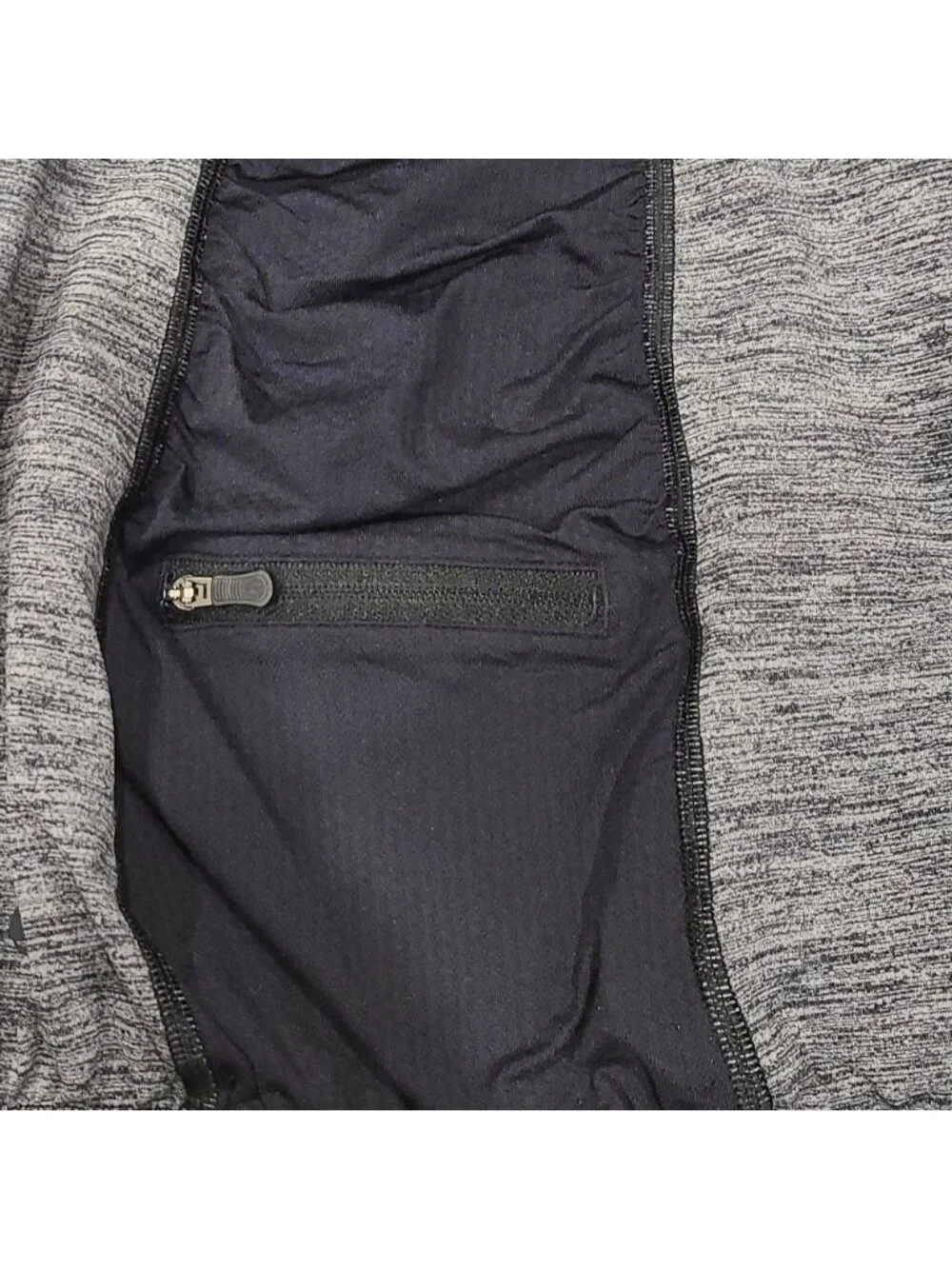 Lululemon Heathered Black Light Up Tank